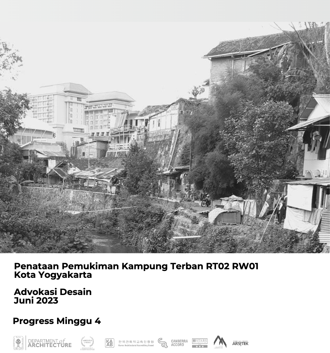 Penataan Pemukiman Kampung Terban RT 02 RW 01 Kota Yogyakarta